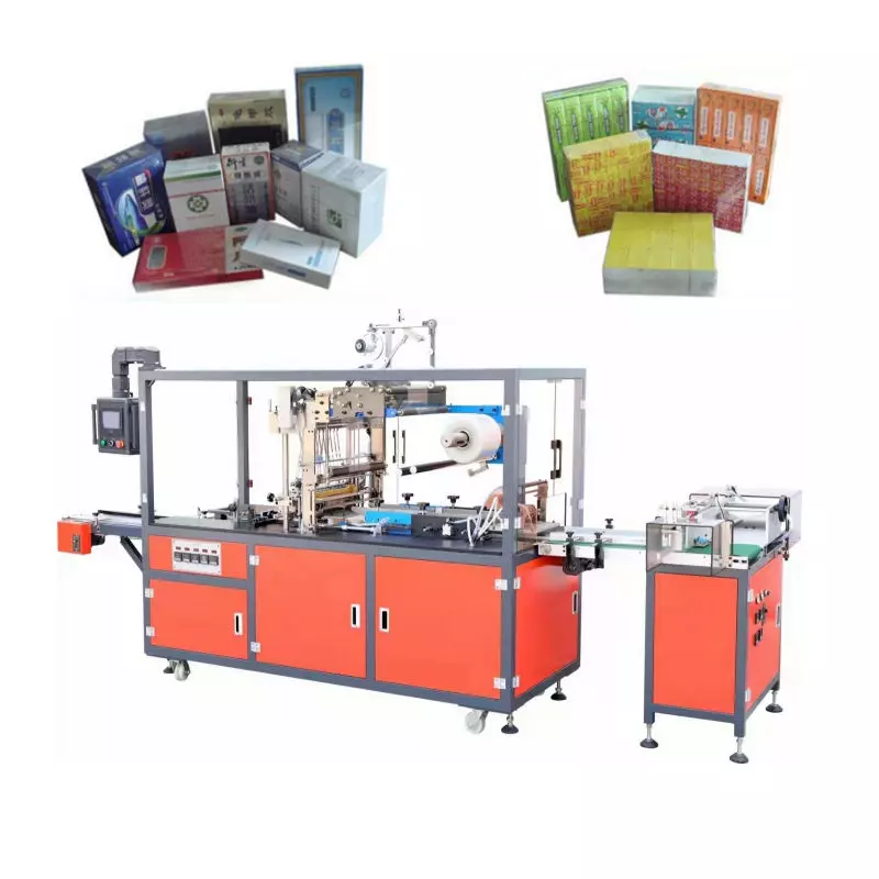 Automatic Cellophane Wrapping Machine | 3D Box Overwrapper for Premium Packaging