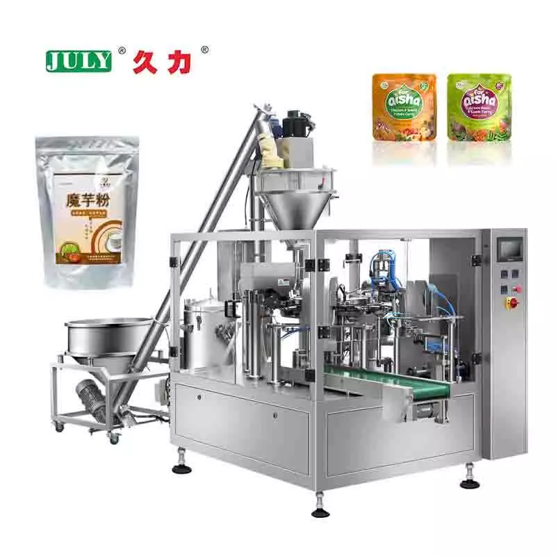 Automatic Premade Bag Packaging Machine | Multi‑Function Pouch Filling & Sealing for Powder