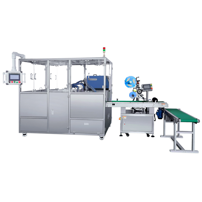 Box Carton Labeling Packing Machine
