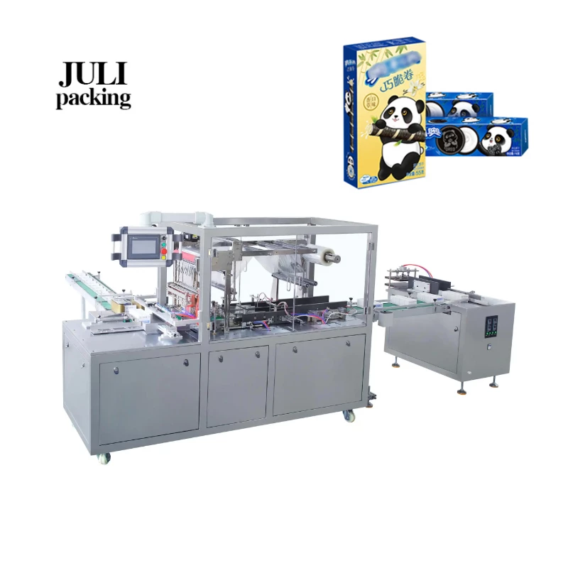 650 Automatic 3D Cellophane Over Packing Machine