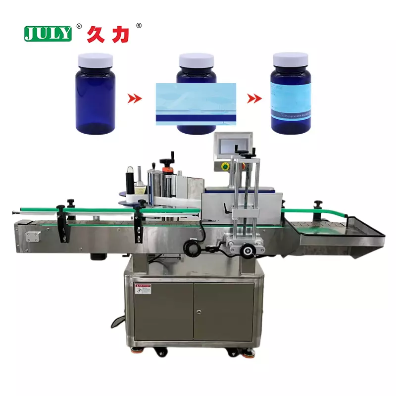 Round Bottle Labeling Machine